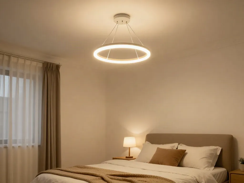 Lustra dormitor modernă, un element de design de calitate pentru un ambient confortabil.